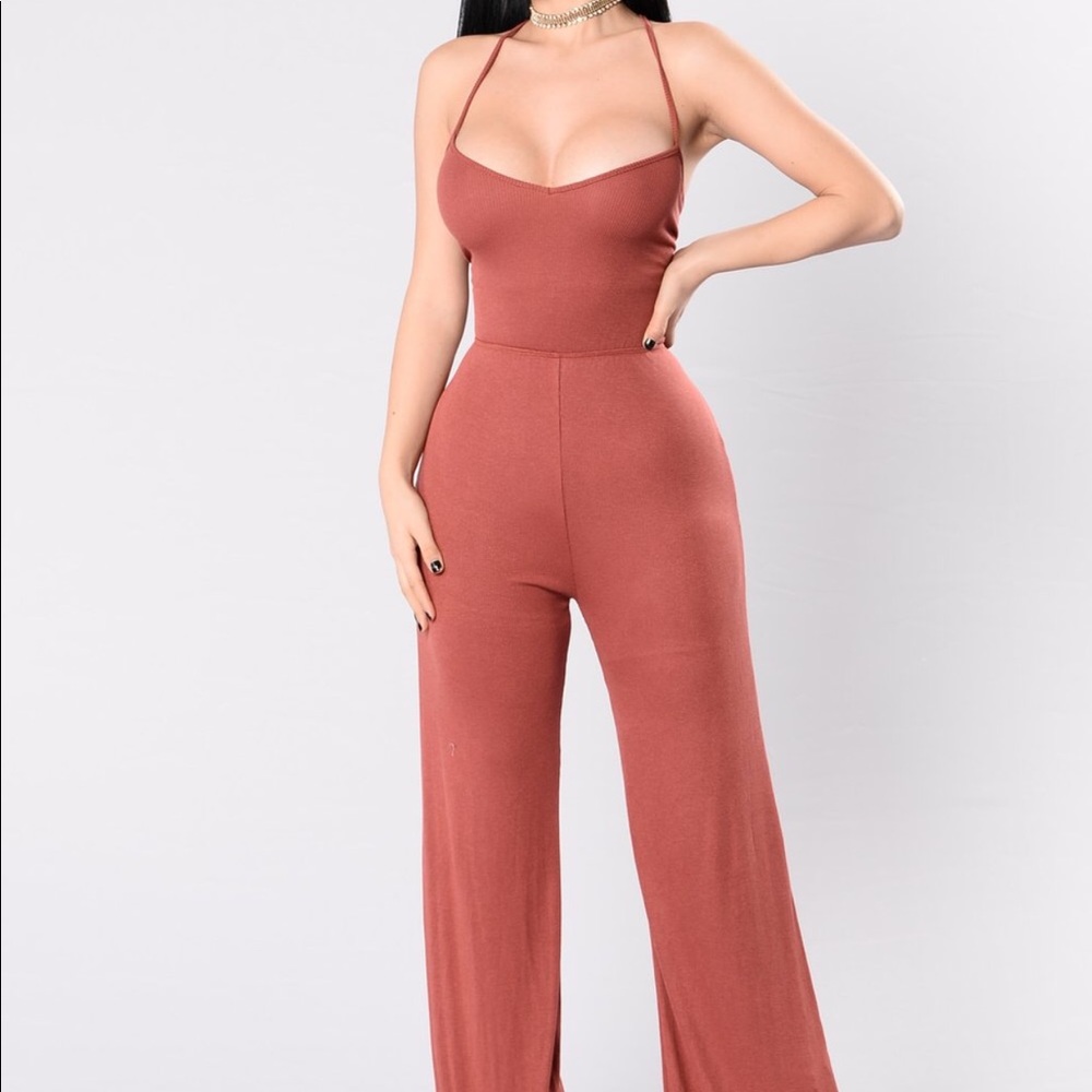 Rust Orange Jumpsuit